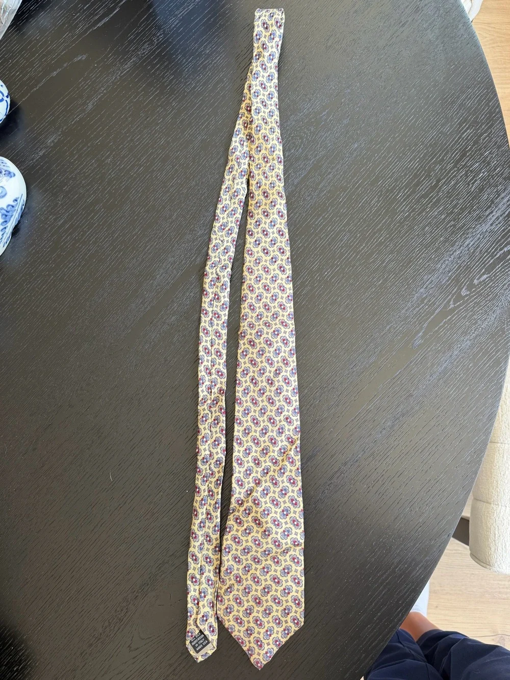 Dior geometric yellow